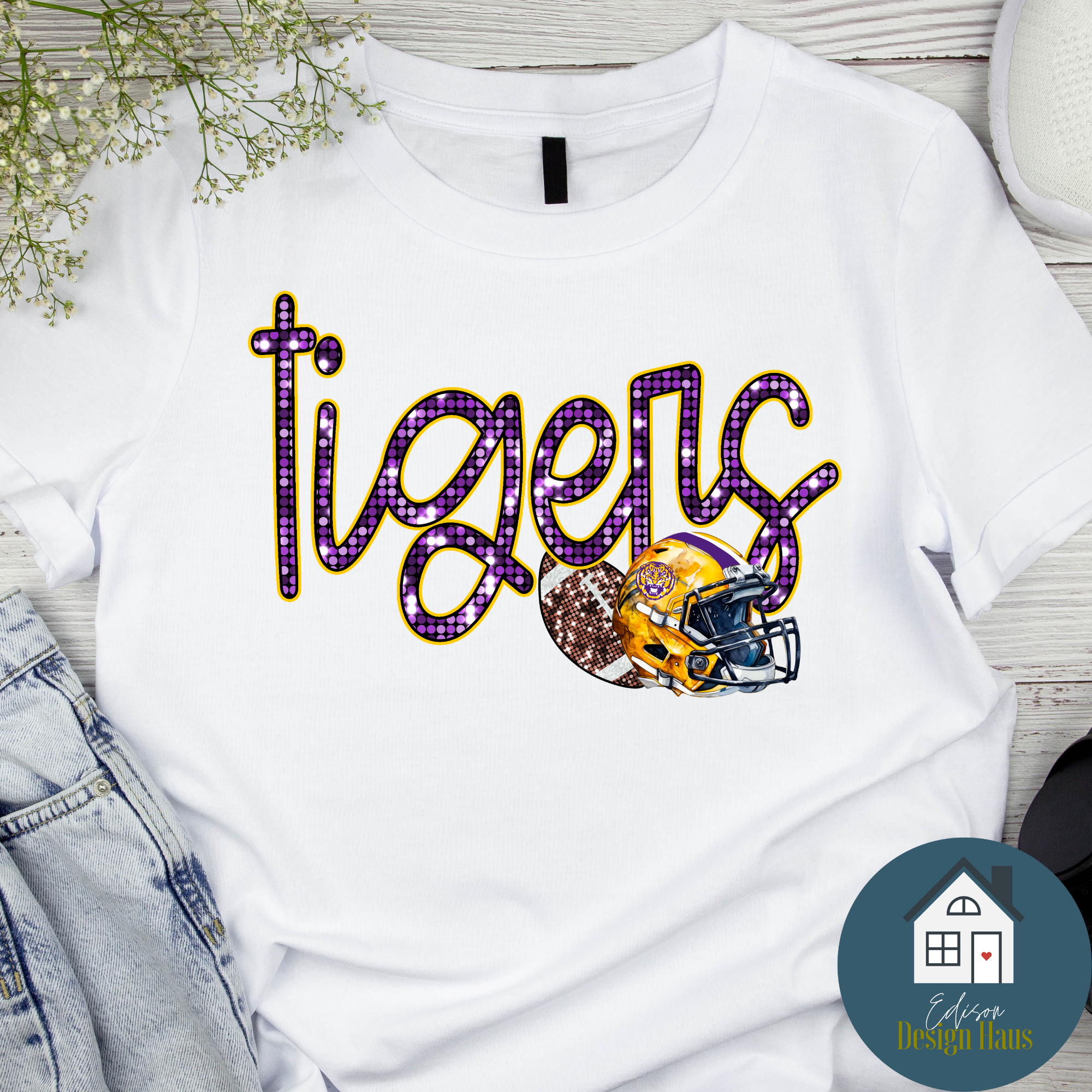Script Helmet Tigers Script & Helmet – Edison Design Haus
