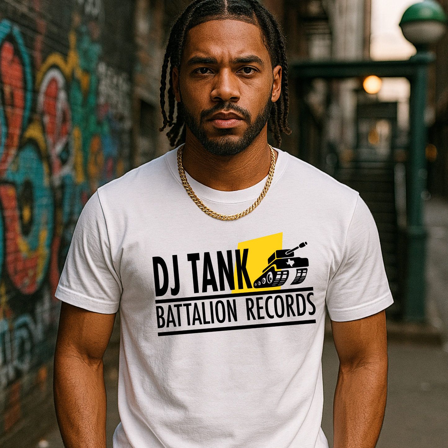 DJ Tank Stealth Edition Logo T-Shirt