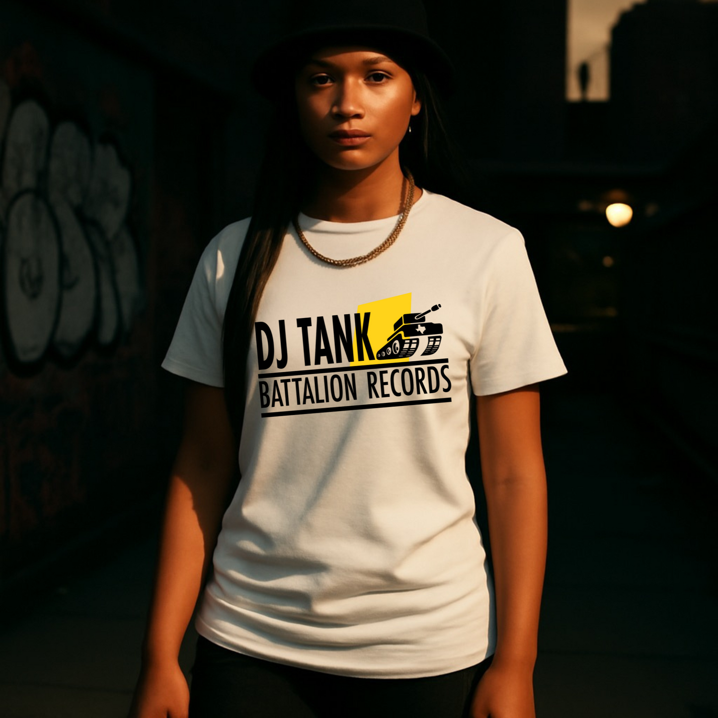 DJ Tank Stealth Edition Logo T-Shirt
