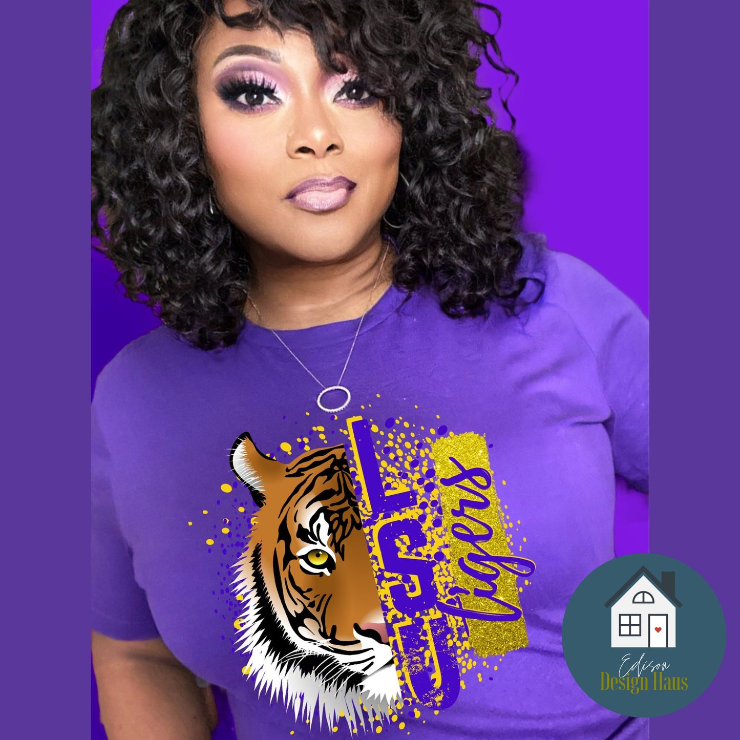 LSU Tigers | Louisiana State University Mascot| Basketball| Gameday T-Shirt