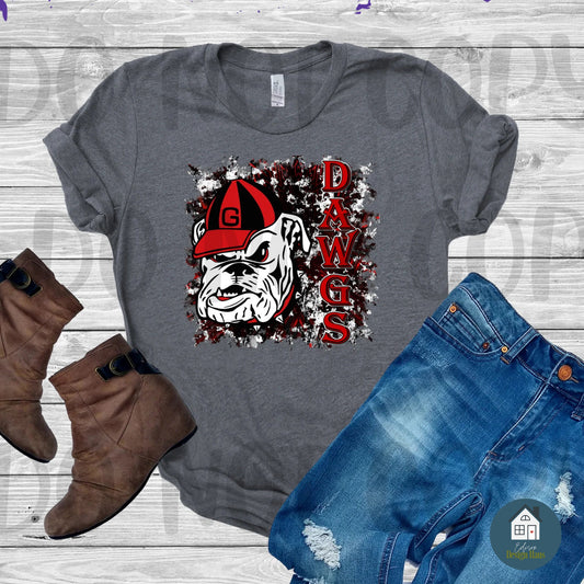 University of Georgia Shirt | Uga Bulldog Mascot | Football | Basketball | Gameday T-Shirt