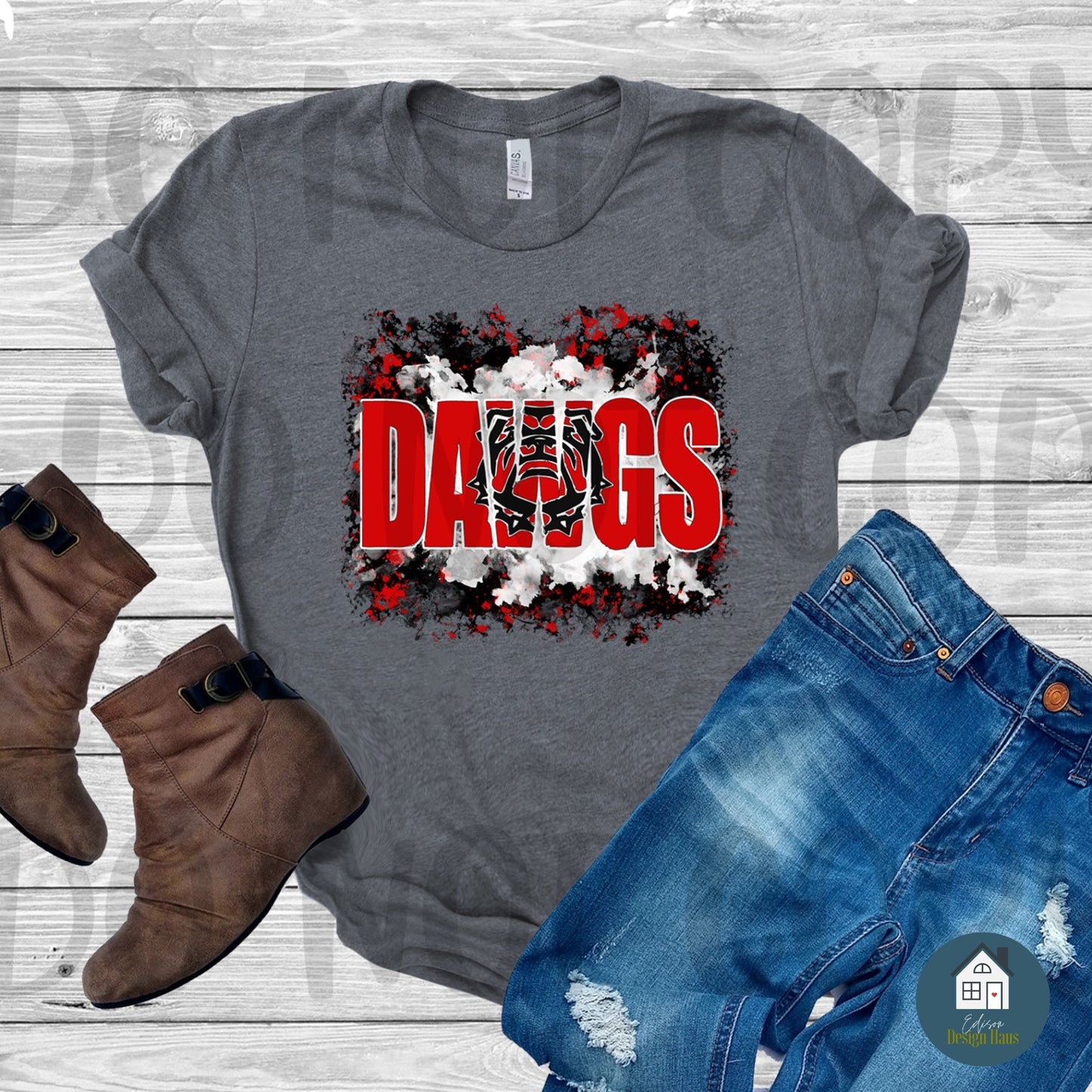 University of Georgia Dawgs Shirt | Uga Bulldog Mascot | Football | Basketball | Gameday T-Shirt