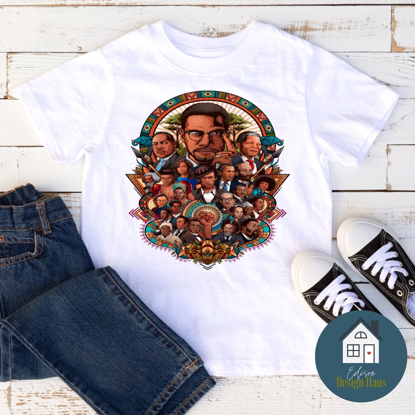 Black History Leaders Collage T-Shirt | Culture