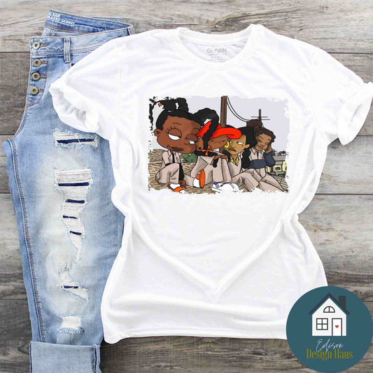 Set It Off Cartoon, Black Women, Culture T-Shirt, Sweatshirt or Hoodie