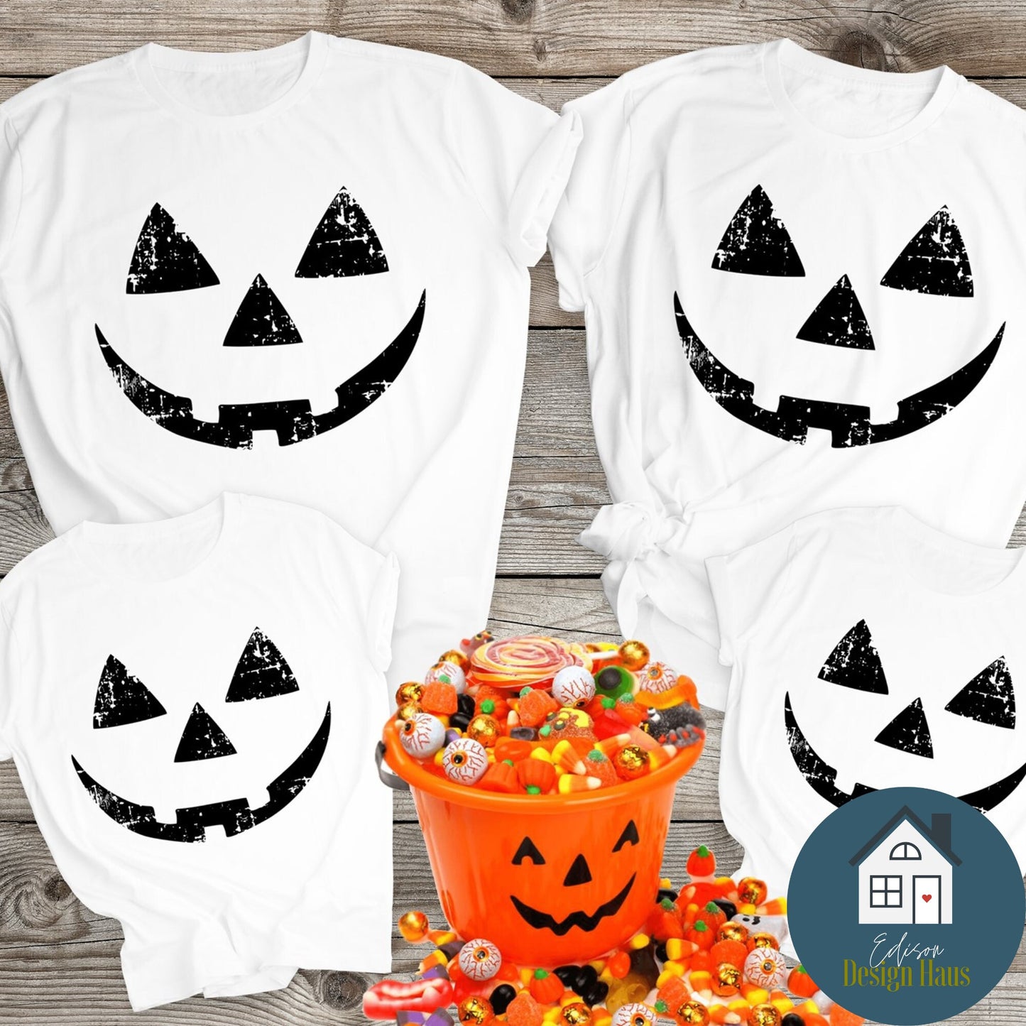 Halloween Pumkin Face Shirt, Fall T-shirt